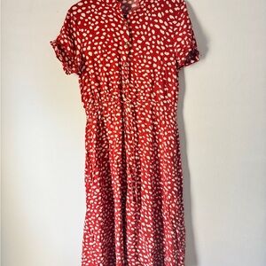 Red Polka Dot Dress